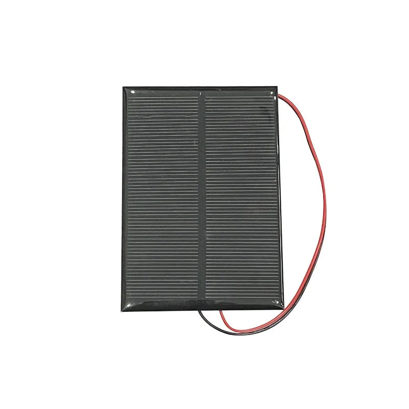 DIY 5V Solar Power Cell Kit – 160mA–500mA Panel with 1A Lithium Charging Controller