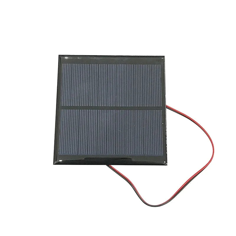 DIY 5V Solar Power Cell Kit – 160mA–500mA Panel with 1A Lithium Charging Controller