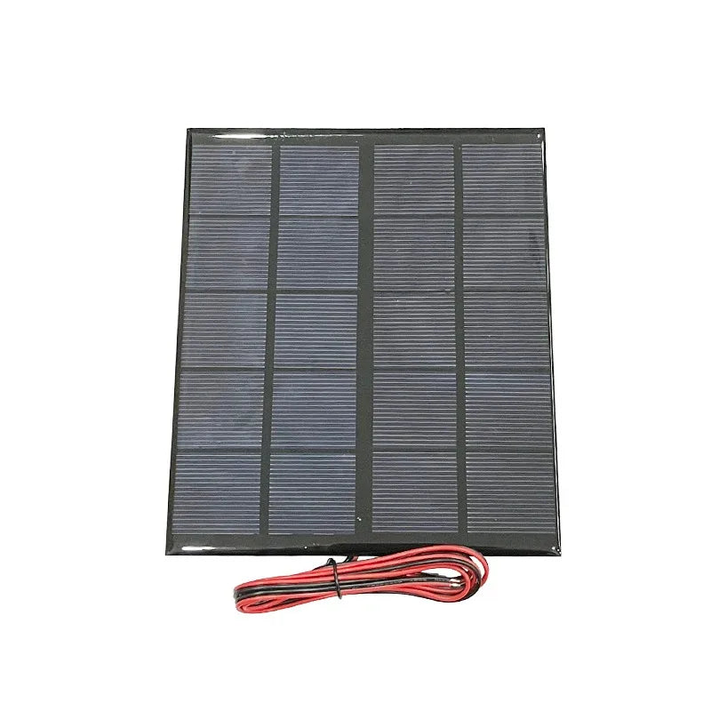 DIY 5V Solar Power Cell Kit – 160mA–500mA Panel with 1A Lithium Charging Controller