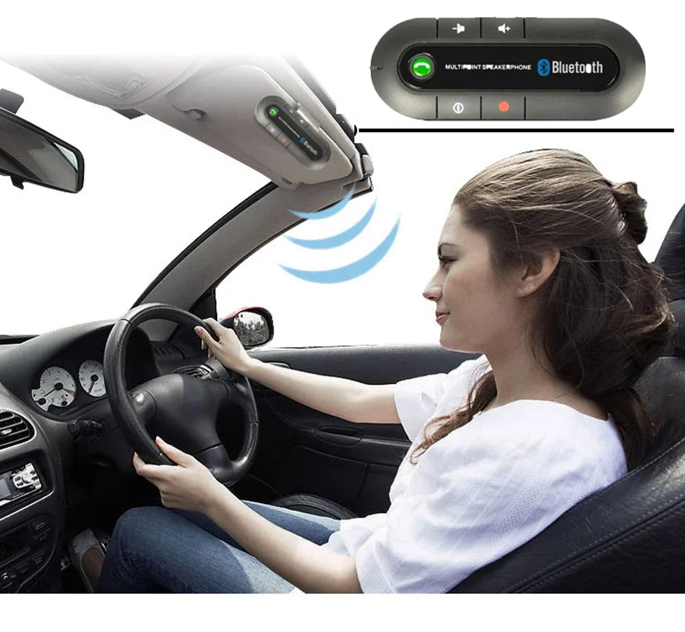 Bluetooth Car Speakerphone Hands-Free Kit