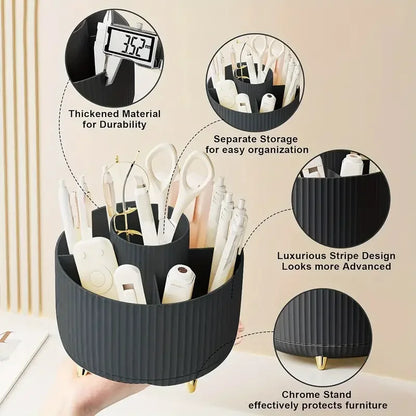 Rotating Makeup Holder – Elegant Storage for Cosmetics