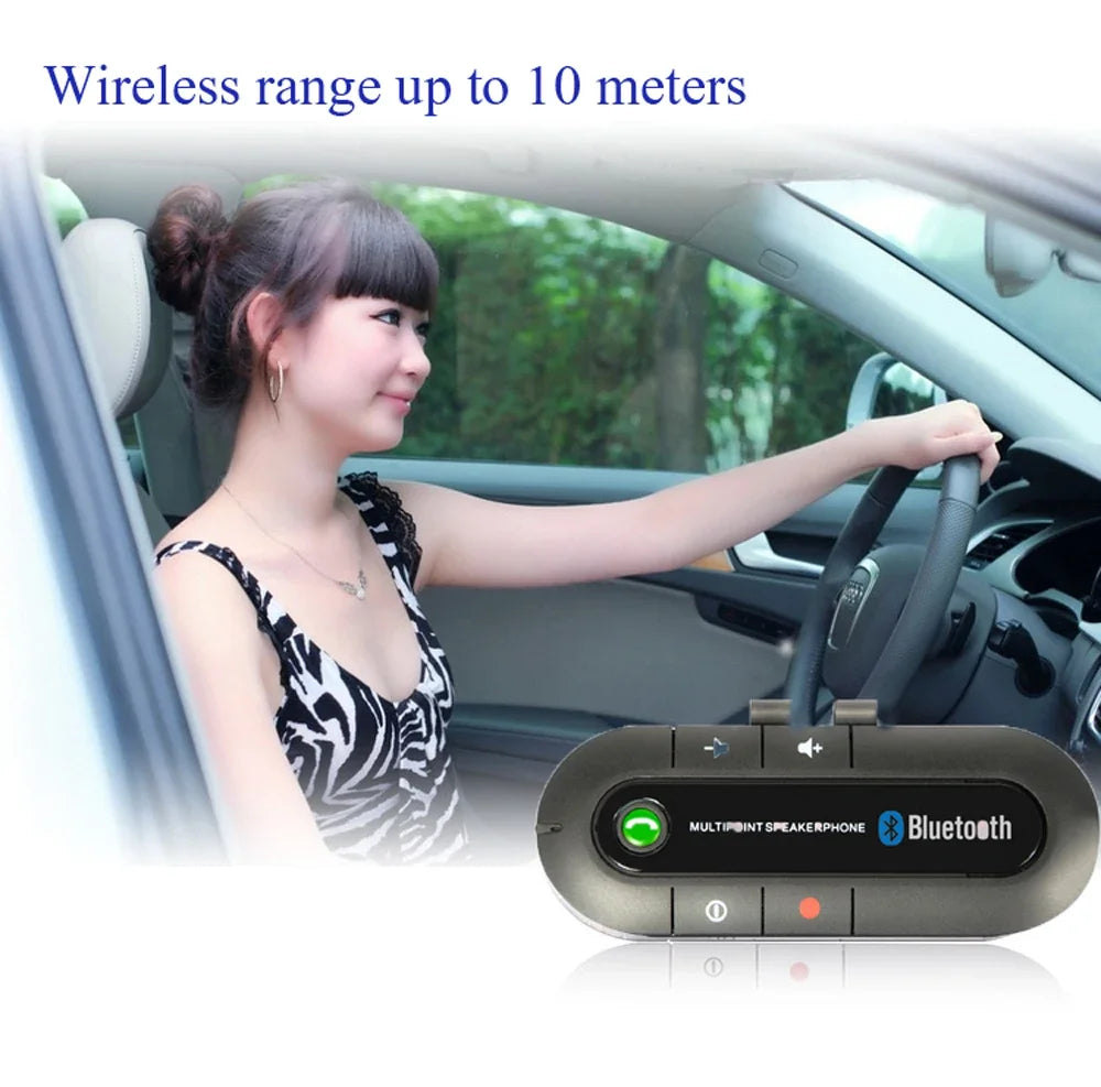 Bluetooth Car Speakerphone Hands-Free Kit